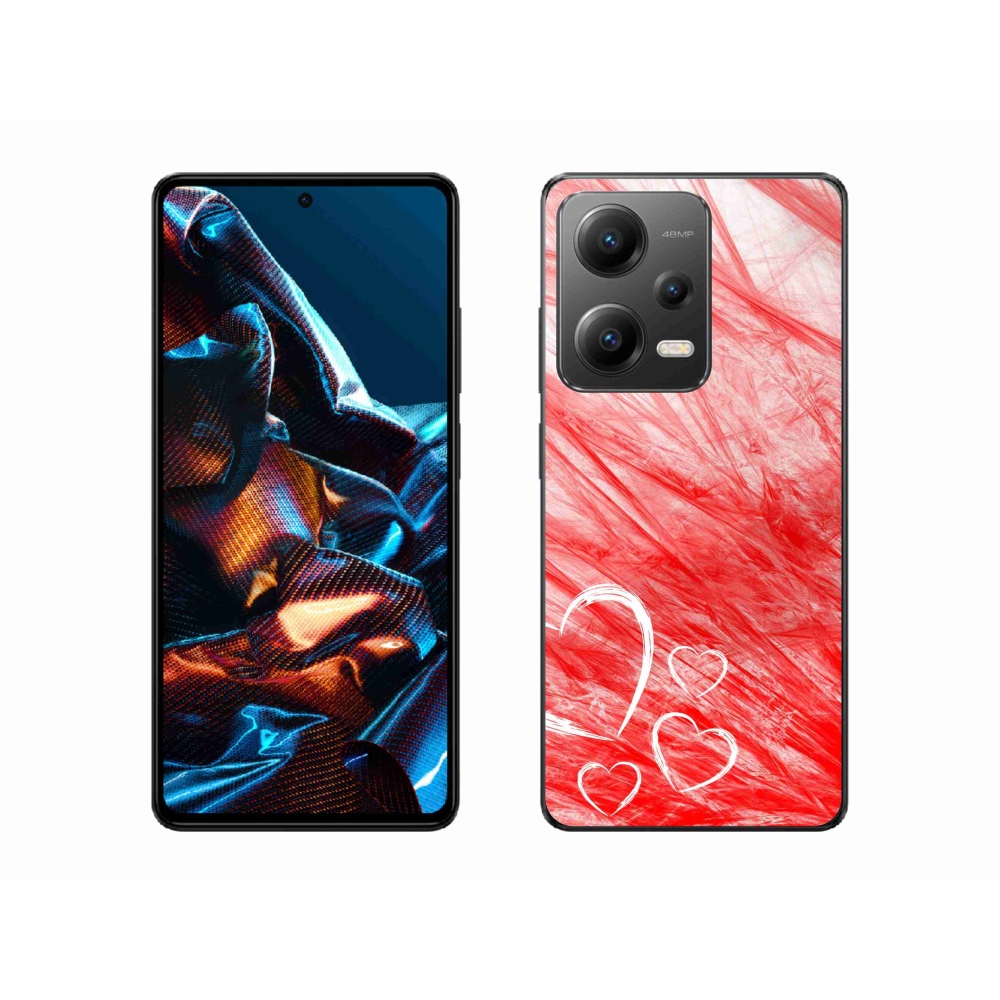 Gél borítás mmCase a Xiaomi Redmi Note 12 Pro 5G-hez - szív