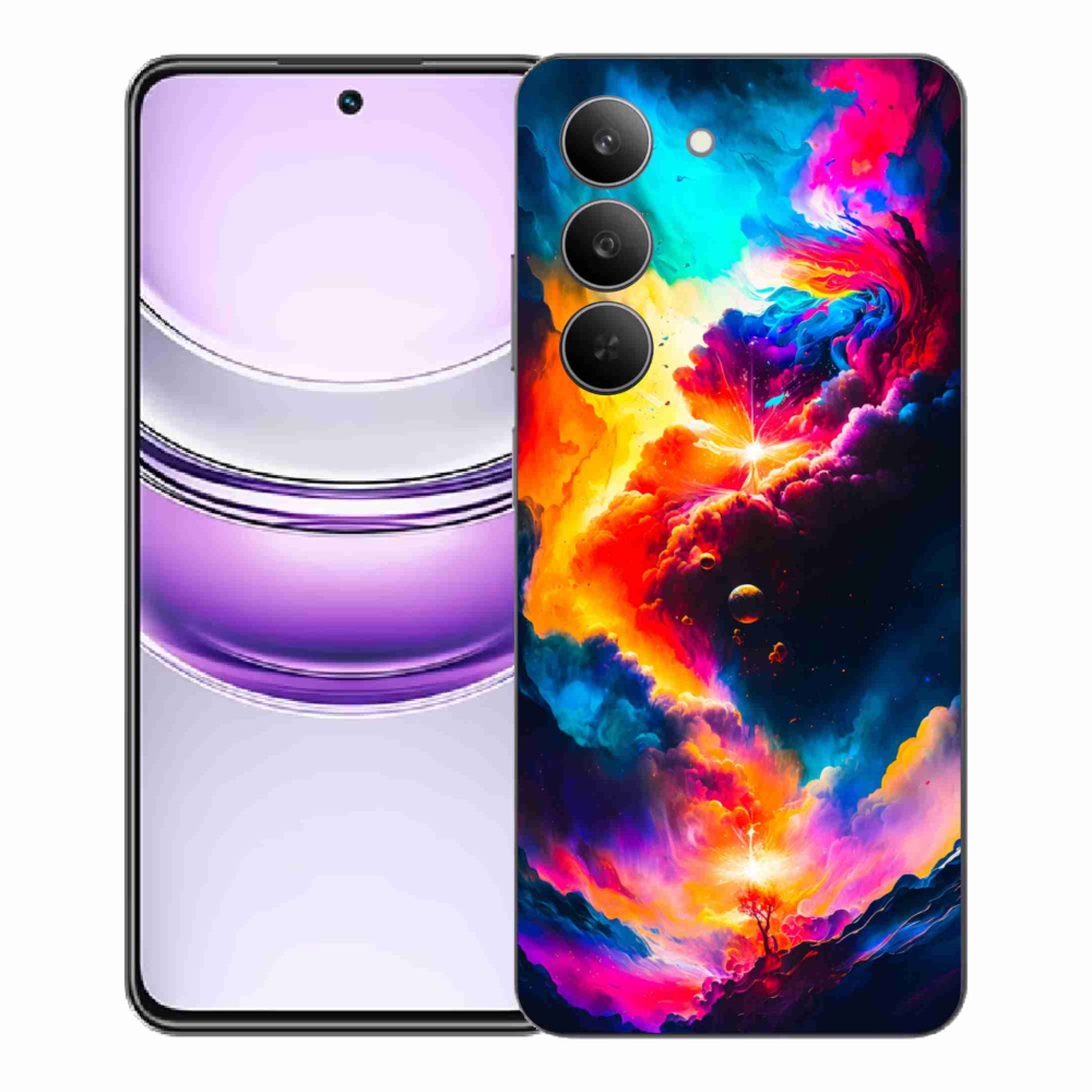 Gél borítás mmCase a Realme 14x 5G készülékhez - absztrakt motívum