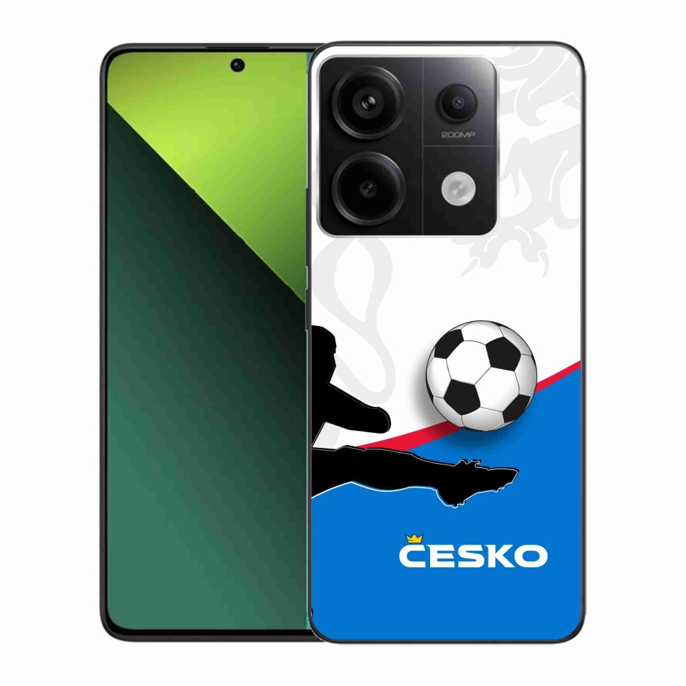 Gél borítás mmCase a Xiaomi Redmi Note 13 Pro 5G/Poco X6 5G - futball Csehország 3