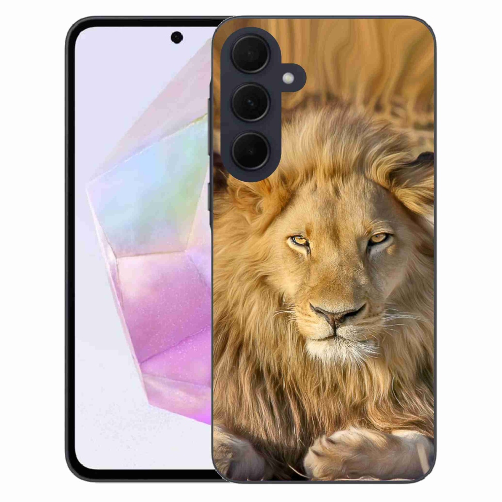 Gél védőburkolat mmCase Samsung Galaxy A35 5G - Lion 2