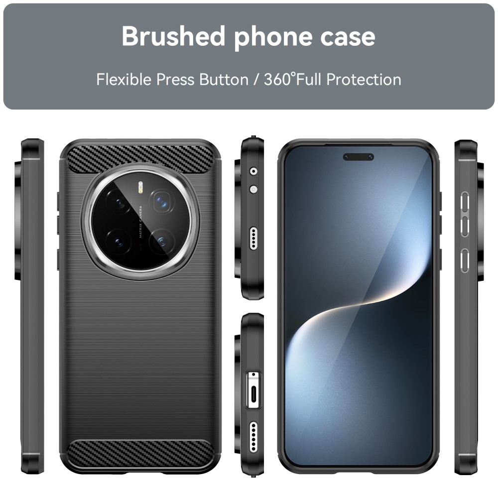 Szénálló zselés tok a Honor Magic 7 Pro 5G készülékhez - fekete