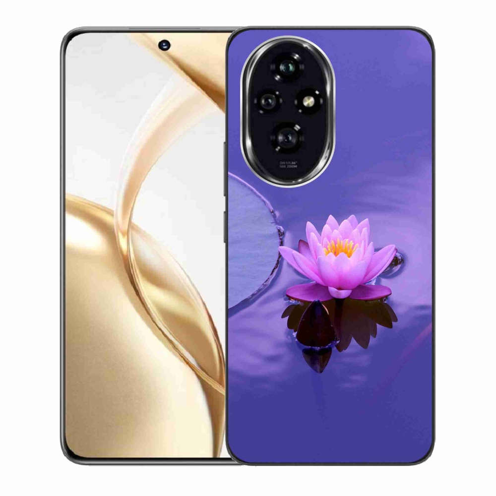 Gél tok mmCase a Honor 200 5G számára - virág a felületen