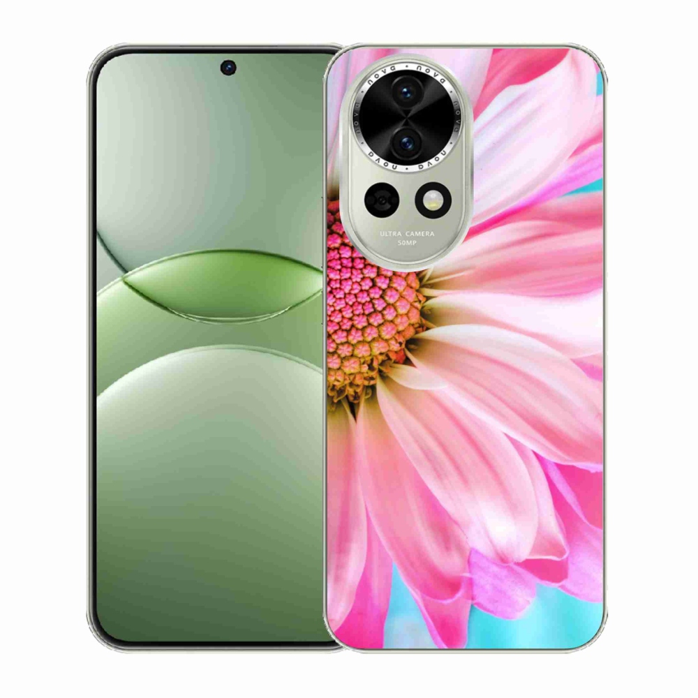 Gél borítás mmCase a Huawei Nova 13 5G készülékhez - rózsaszín virág