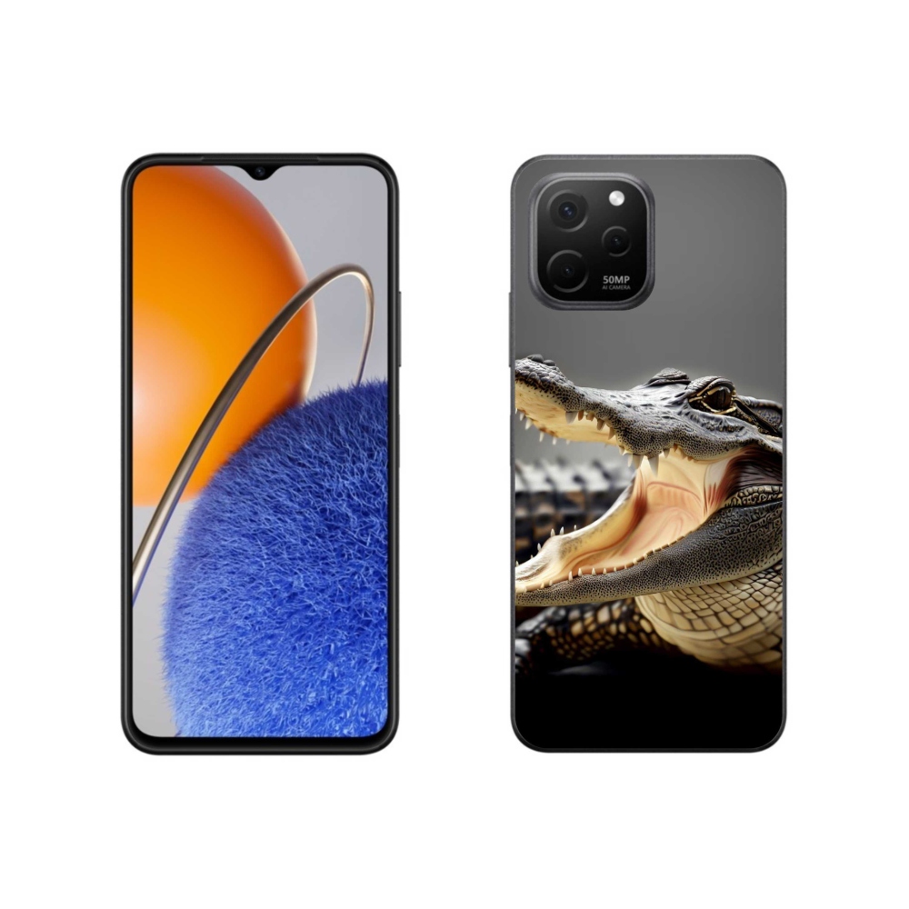 Gél borítás mmCase a Huawei Nova Y61 készülékhez - krokodil