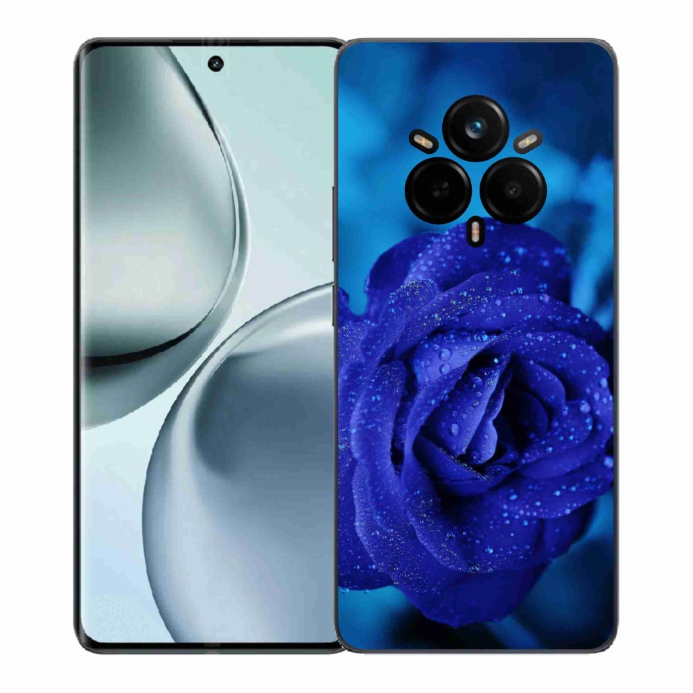 Gél borítás mmCase a Realme 14 Pro 5G készülékhez - kék rózsa