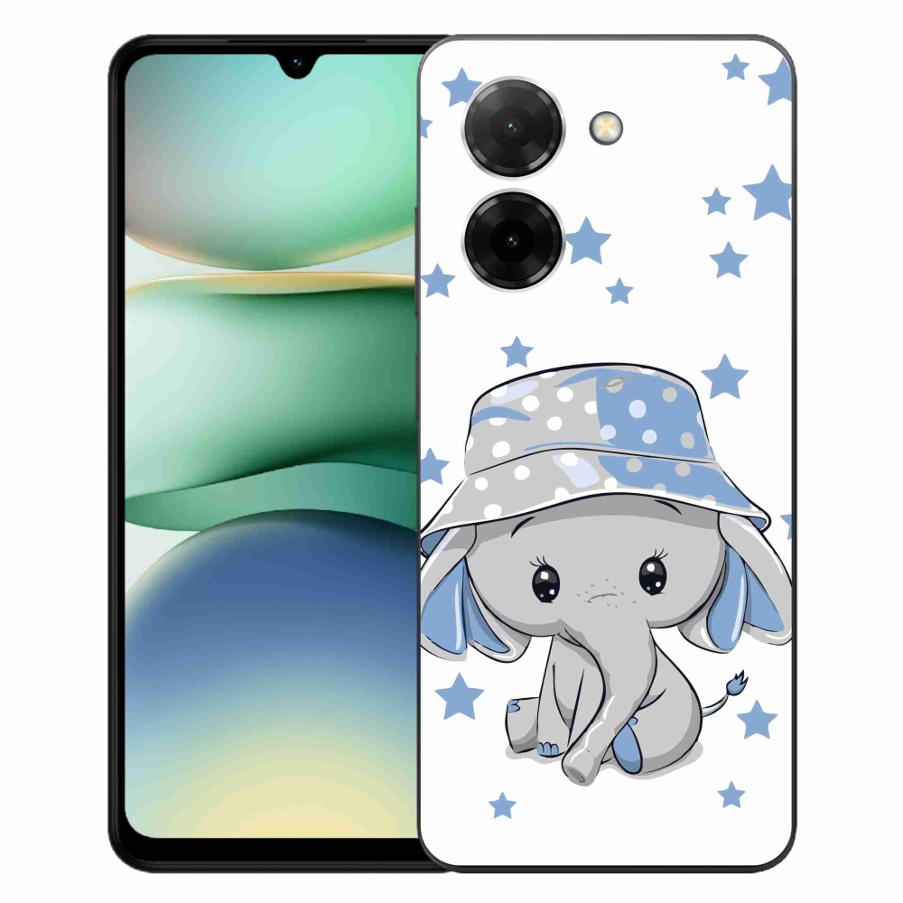 Gél borítás mmCase a Xiaomi Redmi A5 (173.45x79.35x8.45mm) - kék elefánthoz