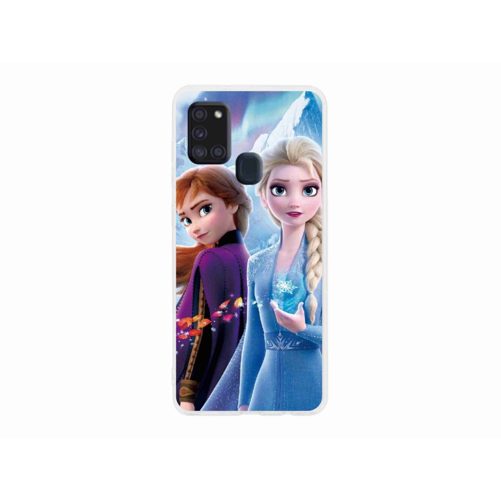 Zselés borítás mmCase Samsung Galaxy A21s készülékhez - Ice Kingdom 3