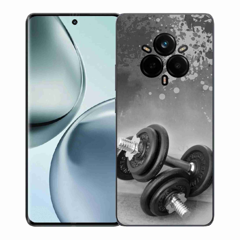 Gél borítás mmCase a Realme 14 Pro 5G számára - súlyzók 1