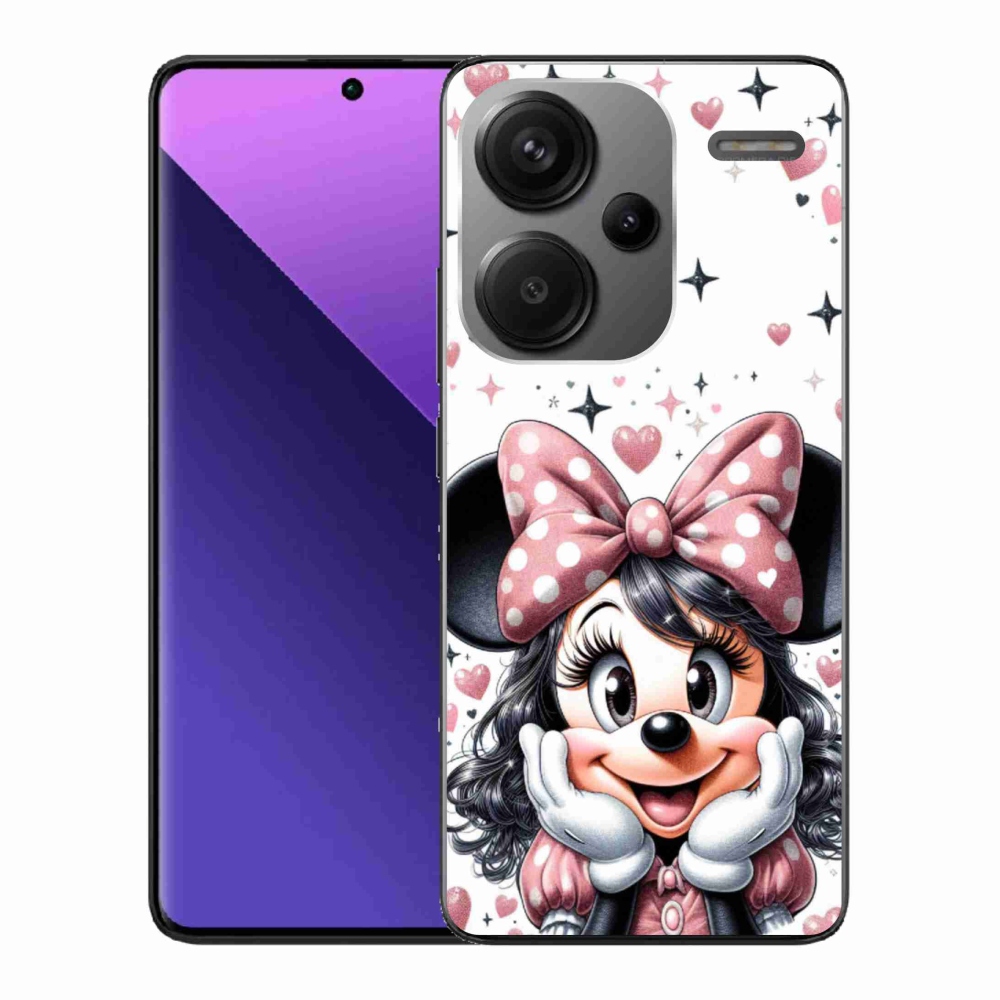 Gél borítás mmCase a Xiaomi Redmi Note 13 Pro+ 5G számára - minnie