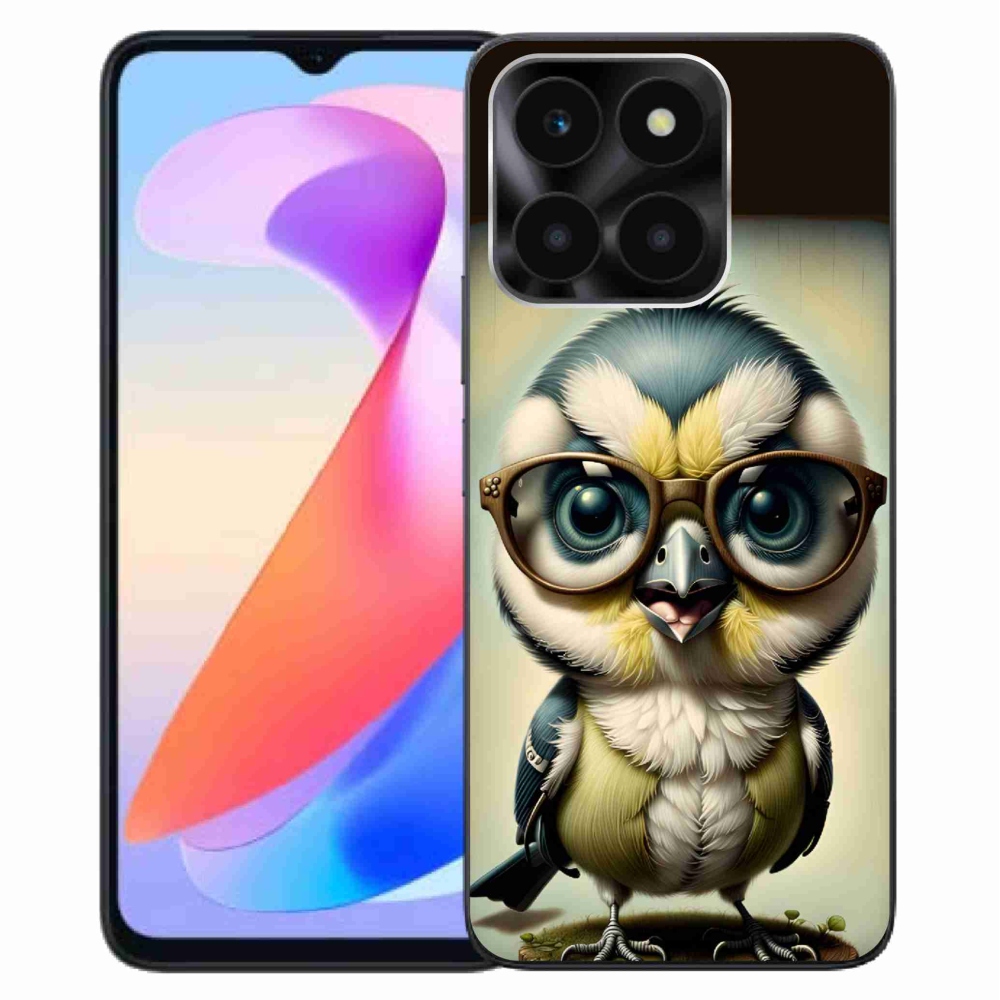 Zselés borítás mmCase a Honor X6a - cub szemüveggel