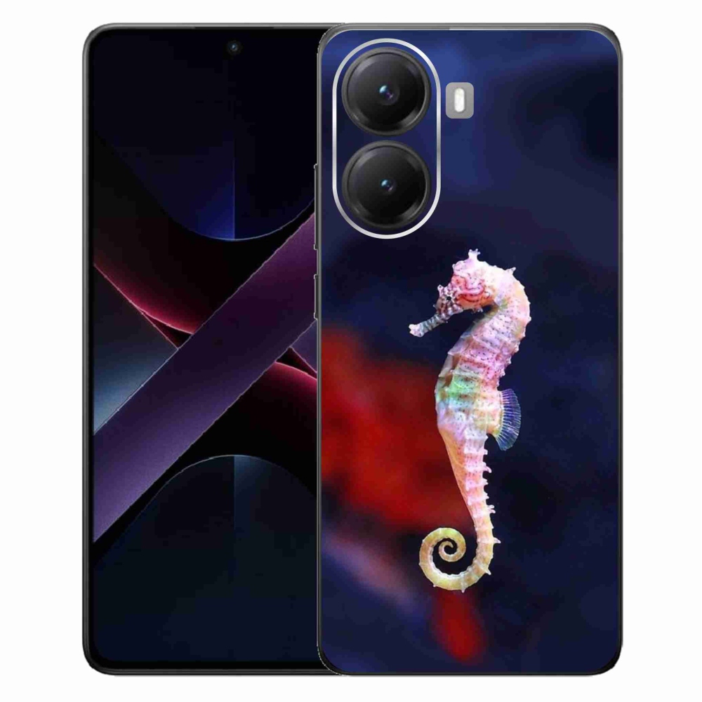 Zselés borítás mmCase a Xiaomi Poco X7 Pro 5G számára - csikóhal