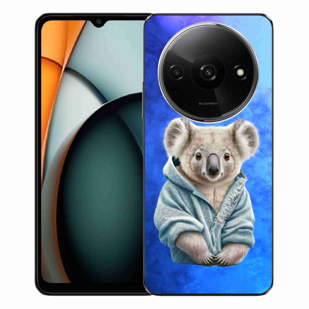 Gél borítás mmCase a Xiaomi Redmi A3-hoz - koala pulóverben