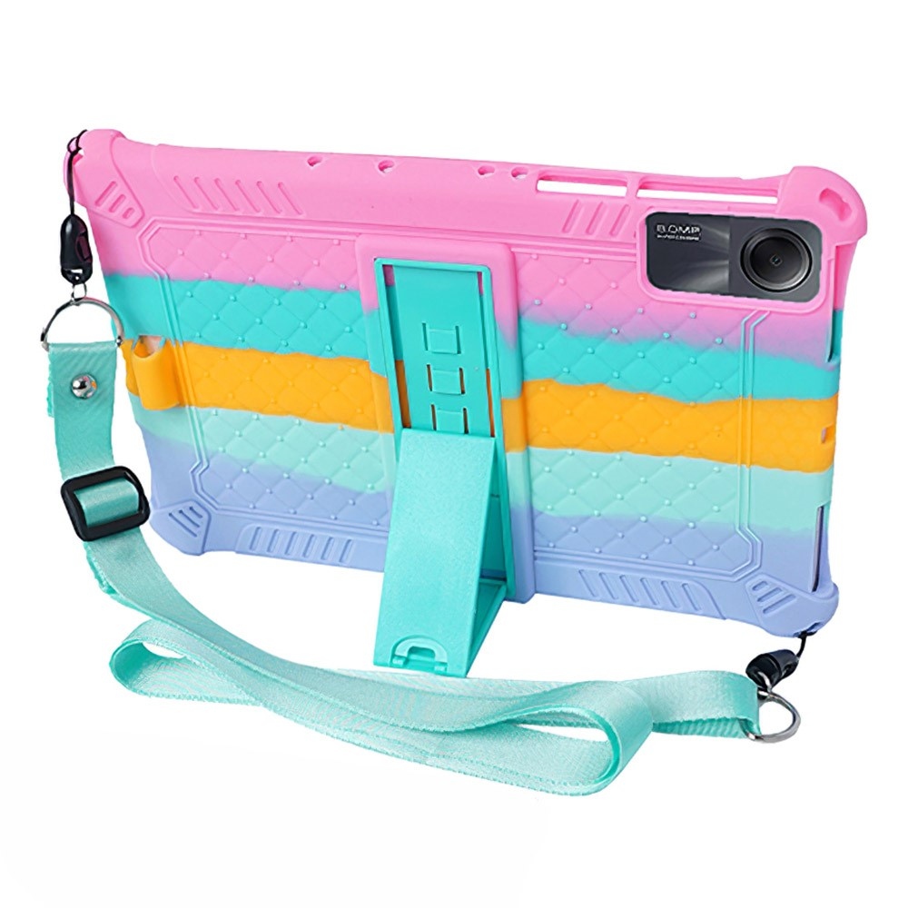 Szilikon borító pánttal Xiaomi Redmi Pad SE-hez - szín/rózsaszín