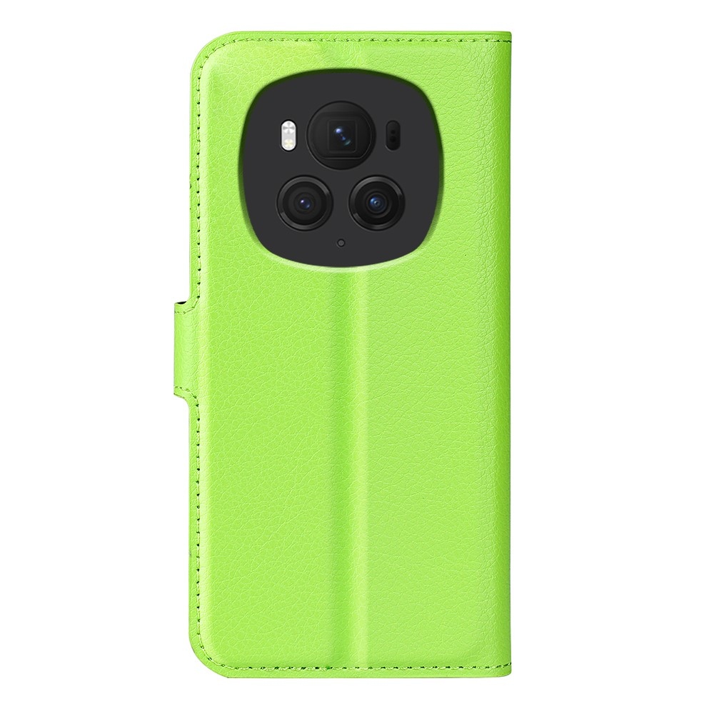 Litchi könyv tok a Honor Magic 6 Pro 5G készülékhez - zöld