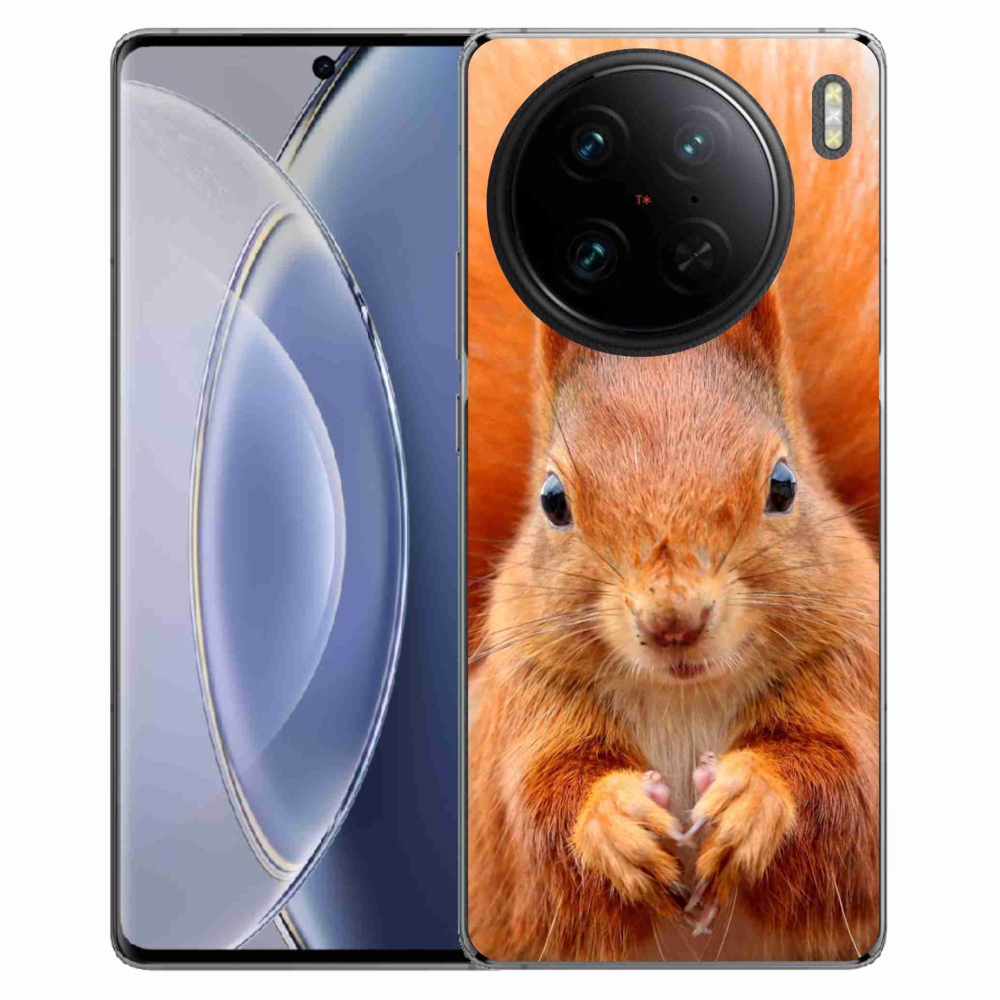 Zselés borítás mmCase a Vivo X90 Pro készülékhez - mókus