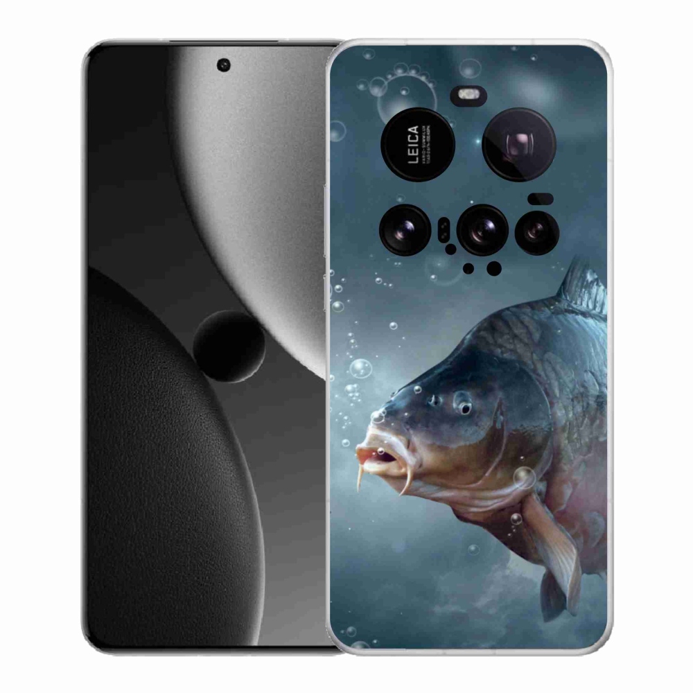 Gél borító mmCase a Xiaomi 15 Ultra számára - ponty és buborékok