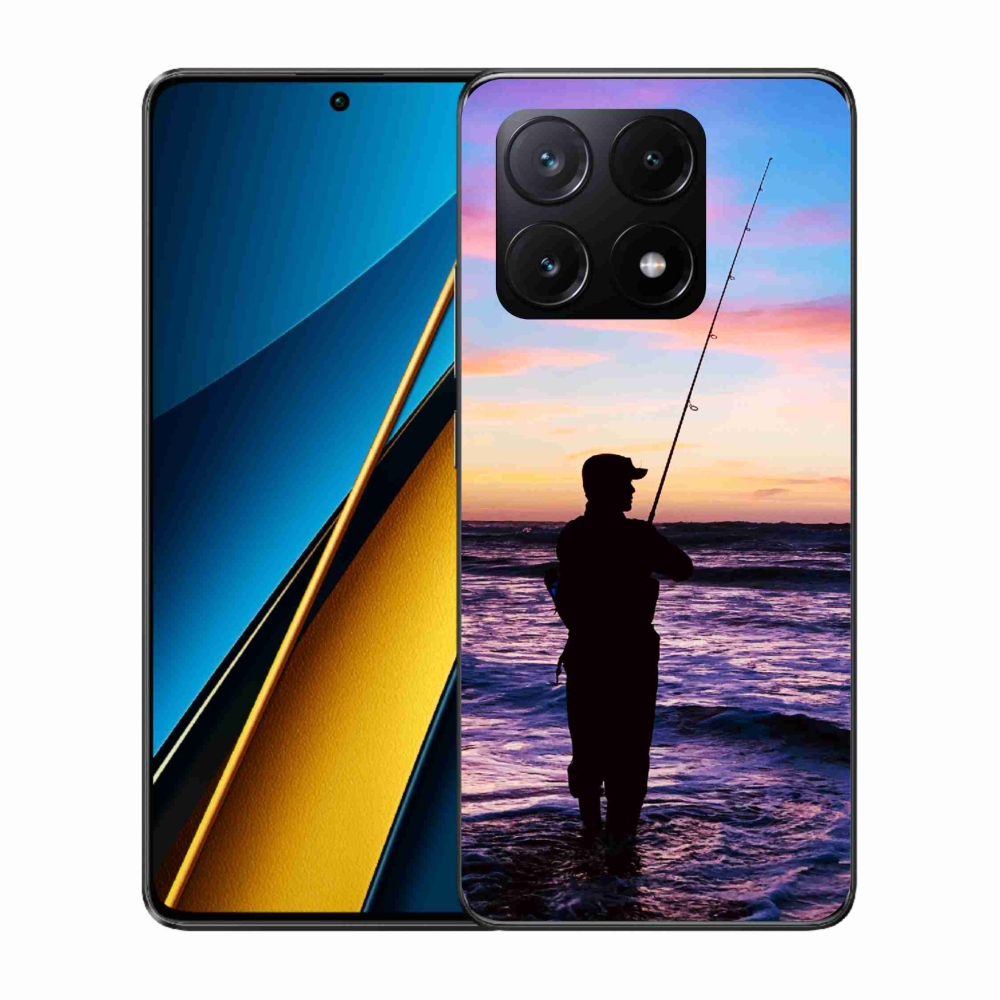 Gél borítás mmCase a Xiaomi Poco X6 Pro 5G számára - halászat 1
