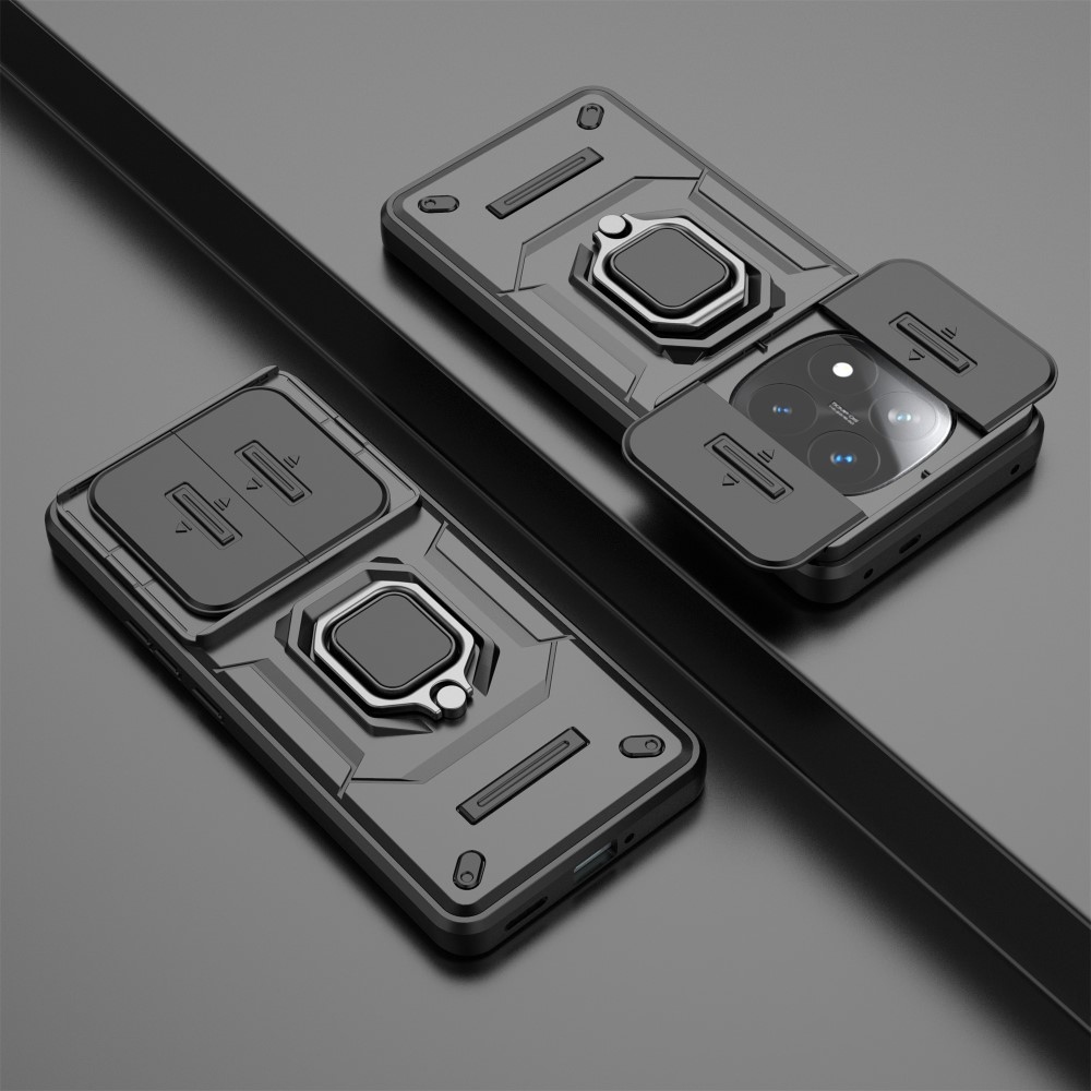 Lencseálló borítás a Xiaomi Redmi Note 14 Pro+ 5G készülékhez - fekete