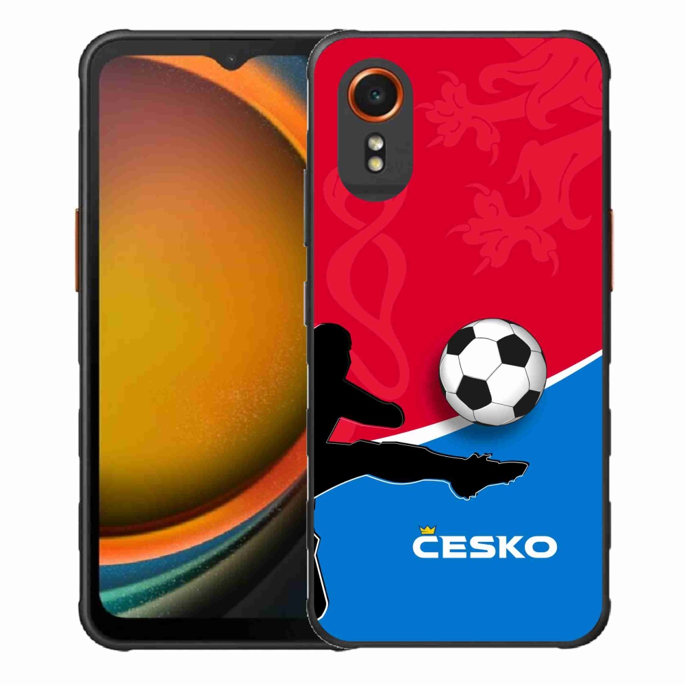 Gél borítás mmCase Samsung Galaxy Xcover 7 - Foci Csehország 2