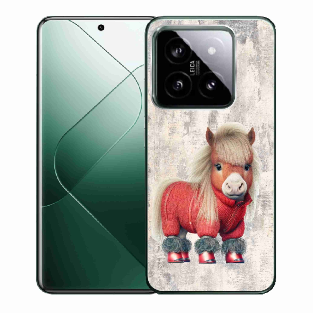 Gél borítás mmCase a Xiaomi 14 - póni pulóverben