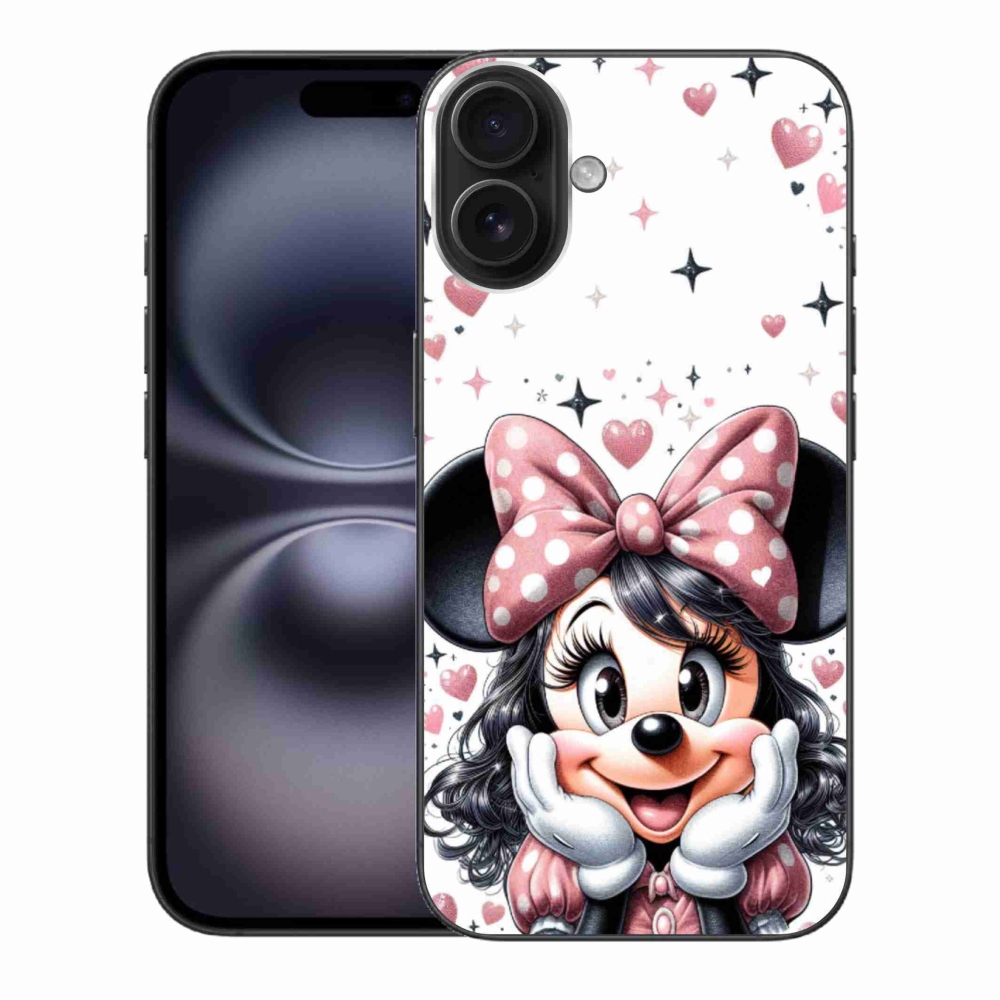 Gél védőburkolat mmCase iPhone 16 Plus készülékhez - minnie