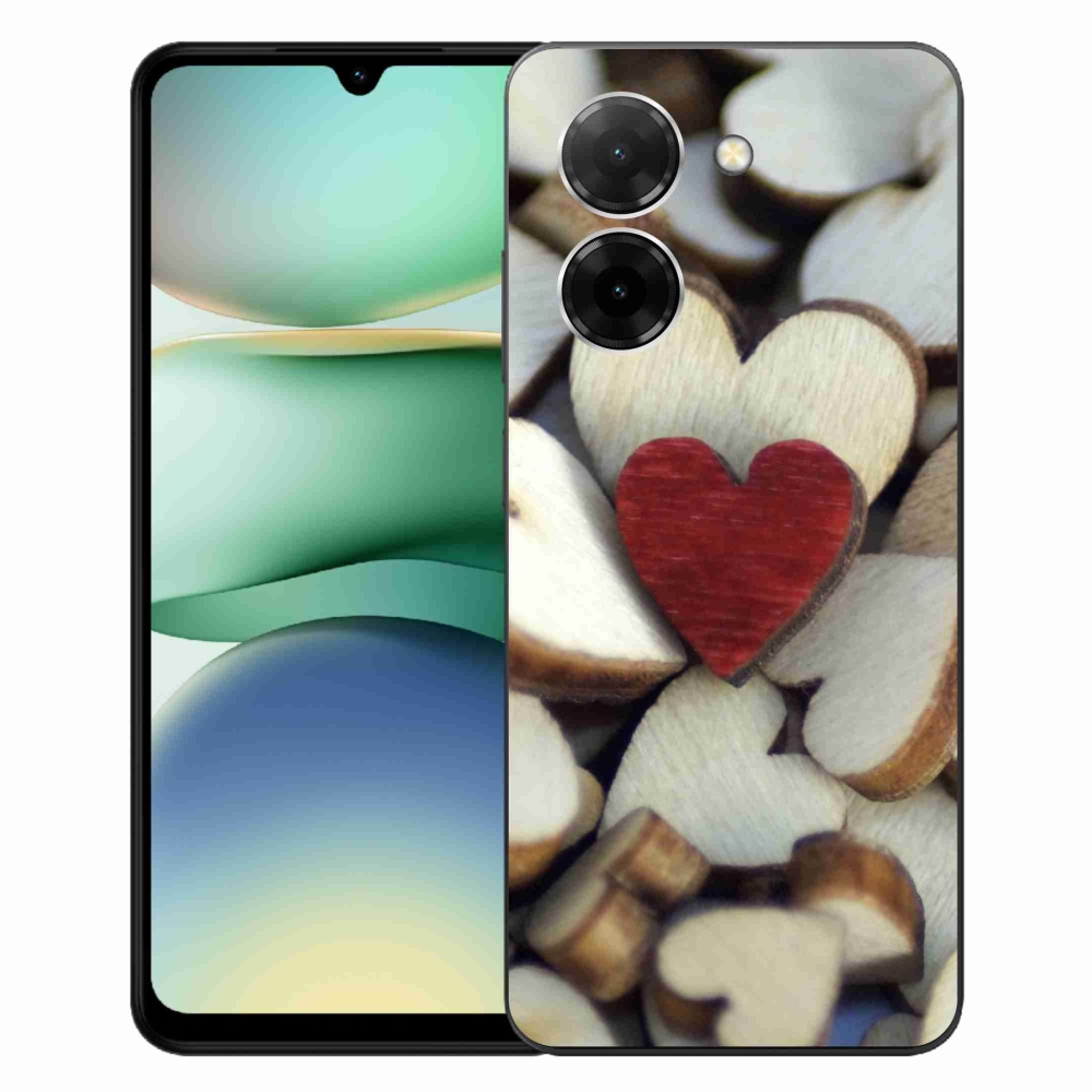 Gél borítás mmCase a Xiaomi Redmi A5 (171.7x77.8x8.3mm) - gravírozott piros szívvel