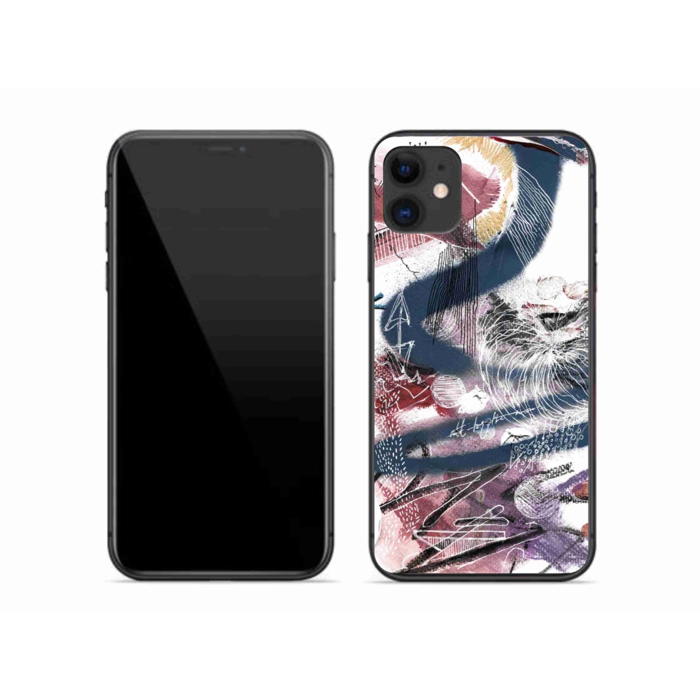 Gél borítás mmCase iPhone 11 készülékhez - absztrakt motívum 28