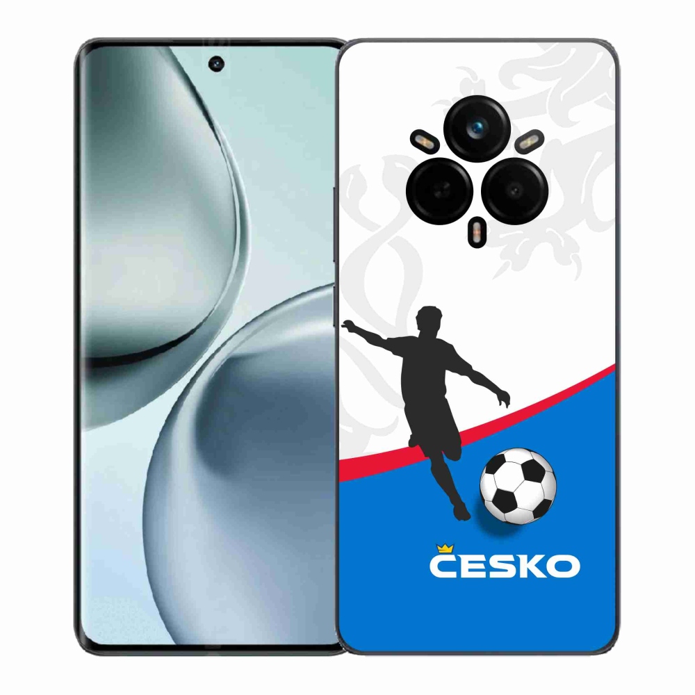 Gél borítás mmCase a Realme 14 Pro 5G készülékhez - foci Csehország 1