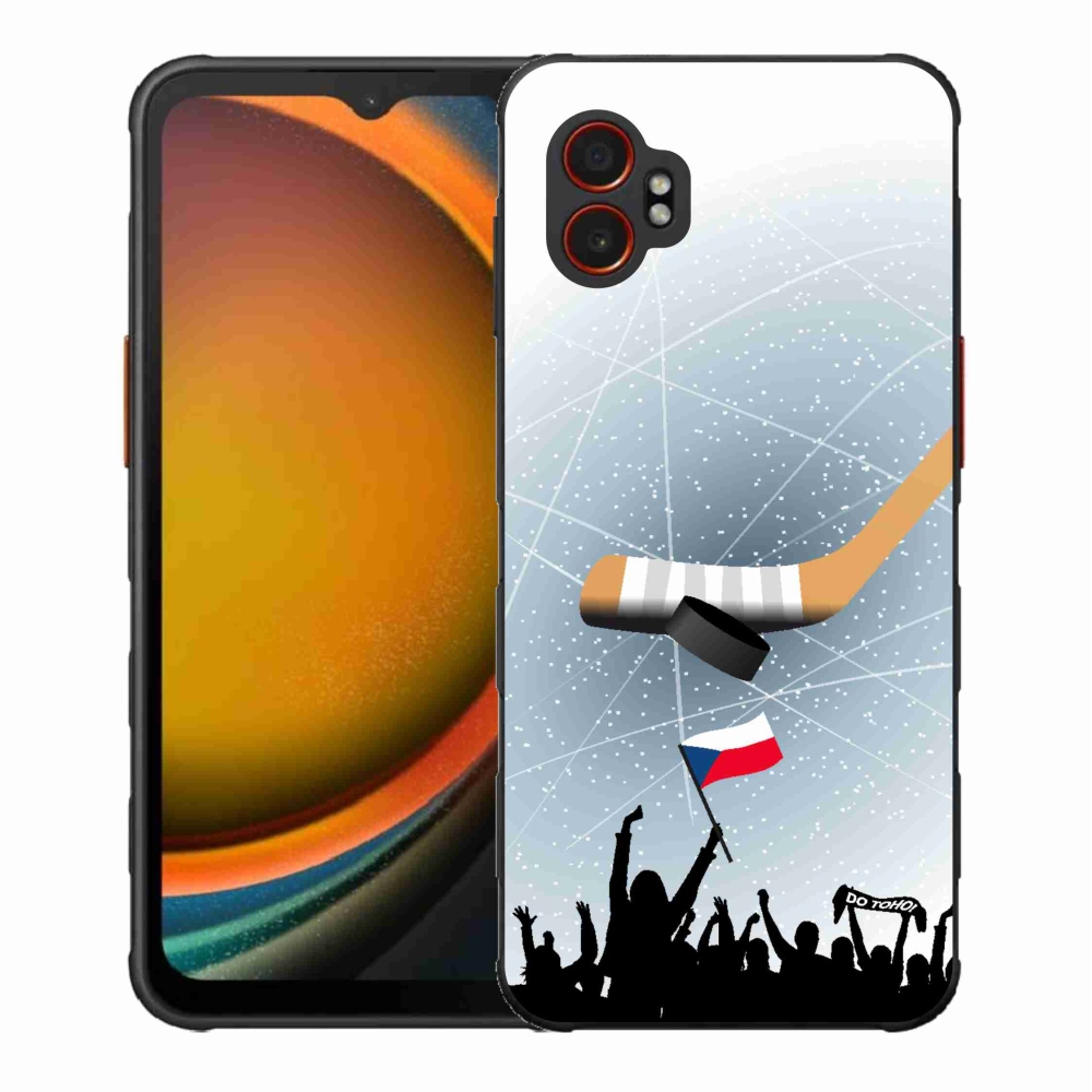 Gél borítás mmCase Samsung Galaxy Xcover 7 Pro - jégkorong rajongóknak