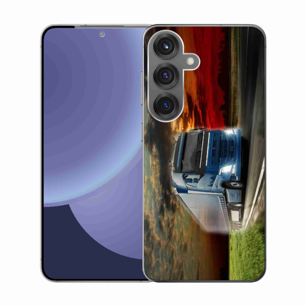 Gél borító mmCase Samsung Galaxy S25 - teherautó 4