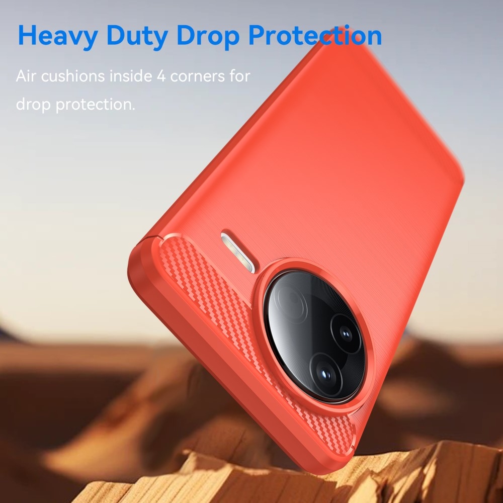 Szénálló zselés tok Xiaomi Poco F7 Pro - piros