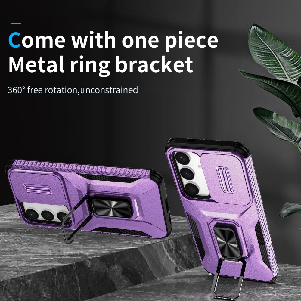 Csúszásálló borítás Samsung Galaxy S24+/S25+ készülékhez - lila