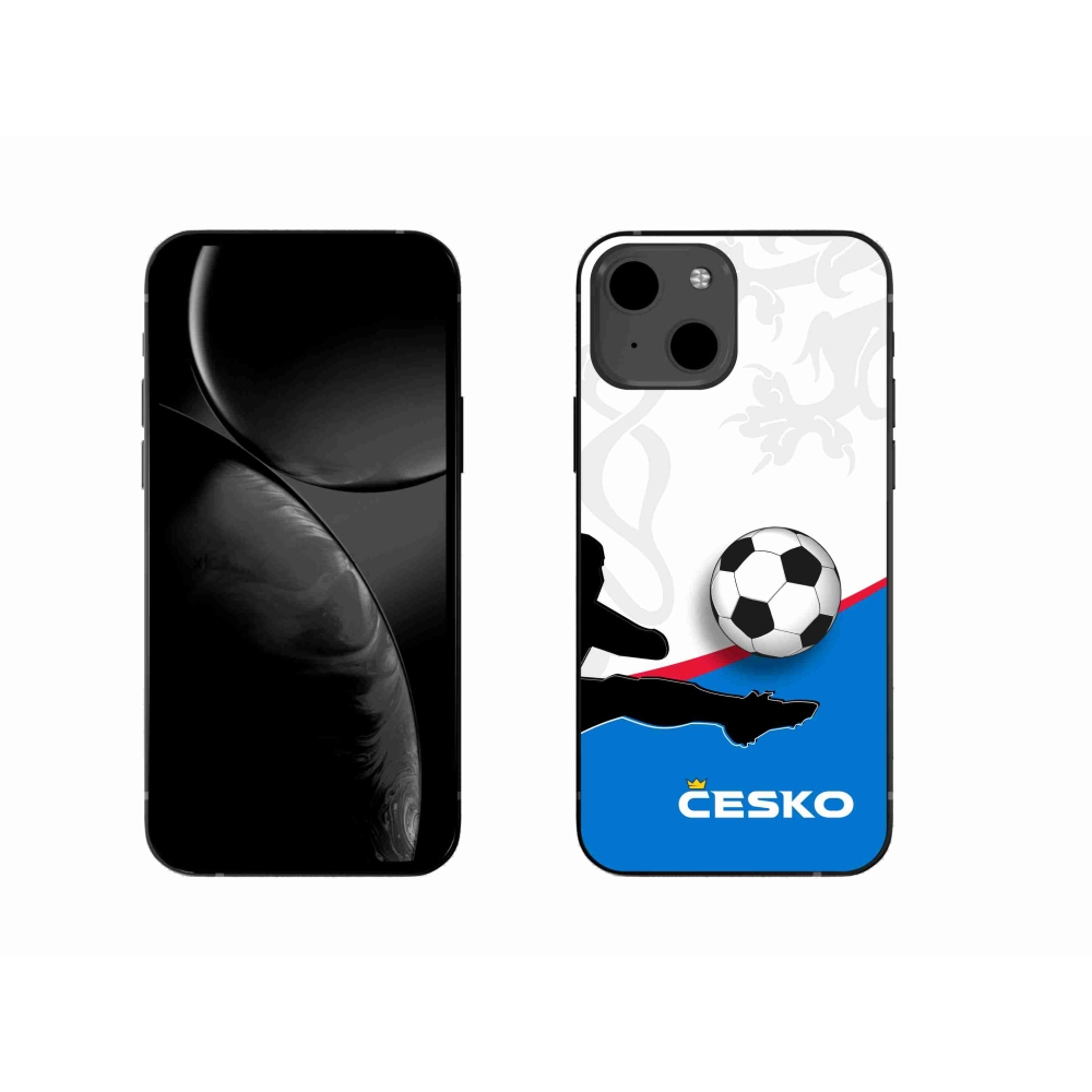 Gél borítás mmCase iPhone 13 6.1 - futball Csehország 3