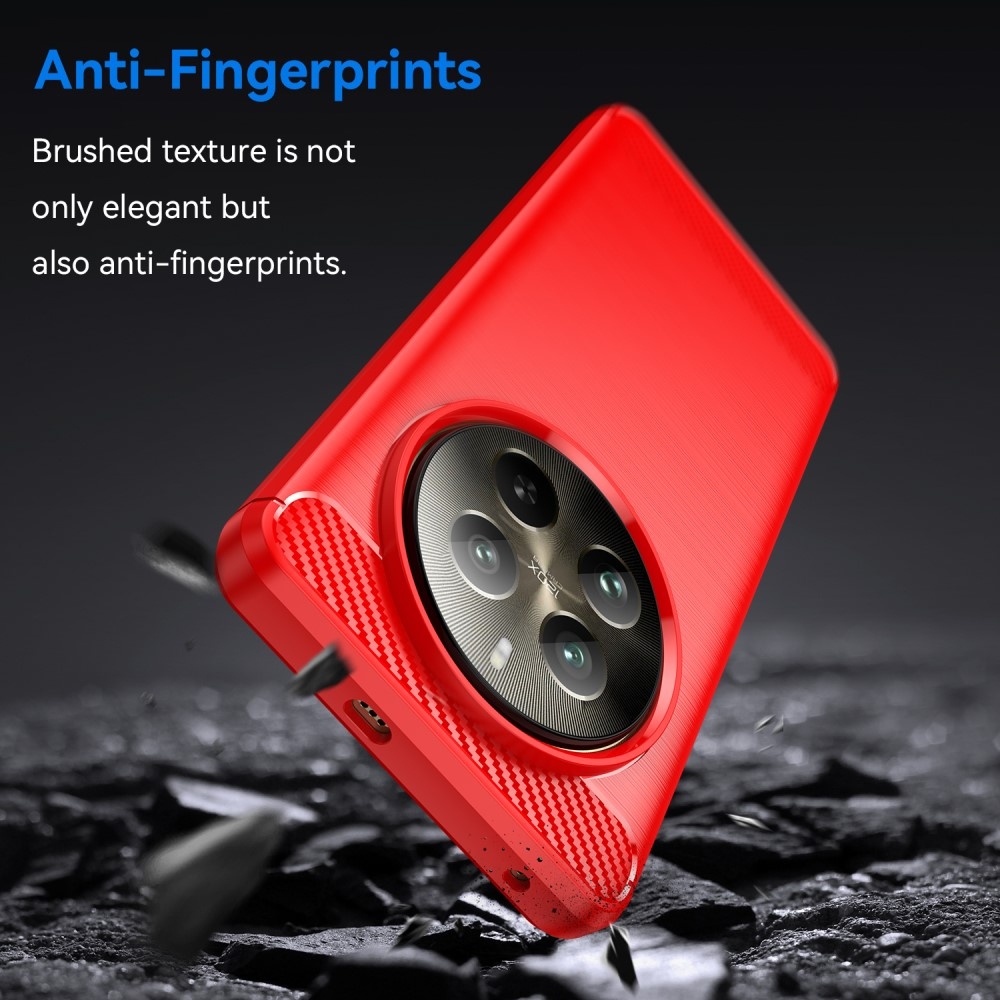 Szénálló zselés tok a Realme 12 Pro 5G/12 Pro+ 5G modellhez - piros