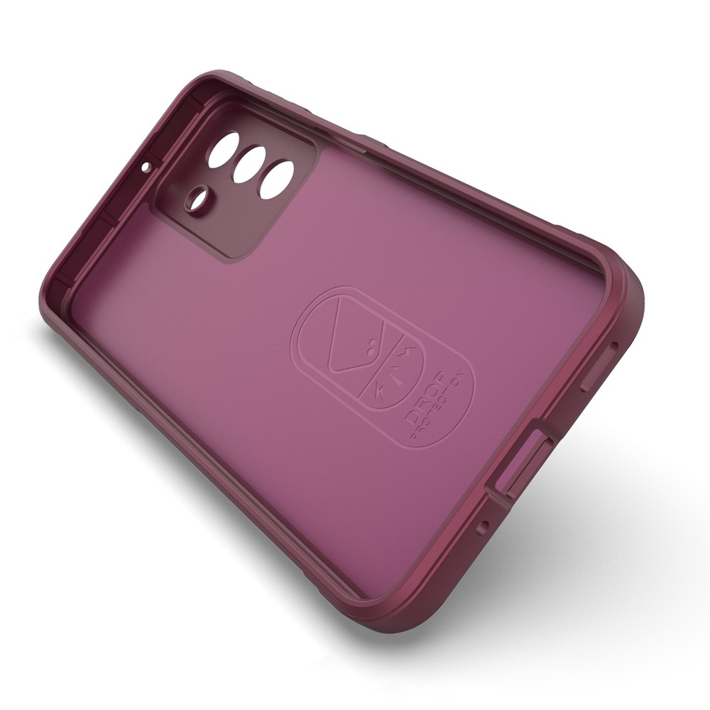 Rugg tartós zselés tok Samsung Galaxy A17 4G/5G - bordó színben