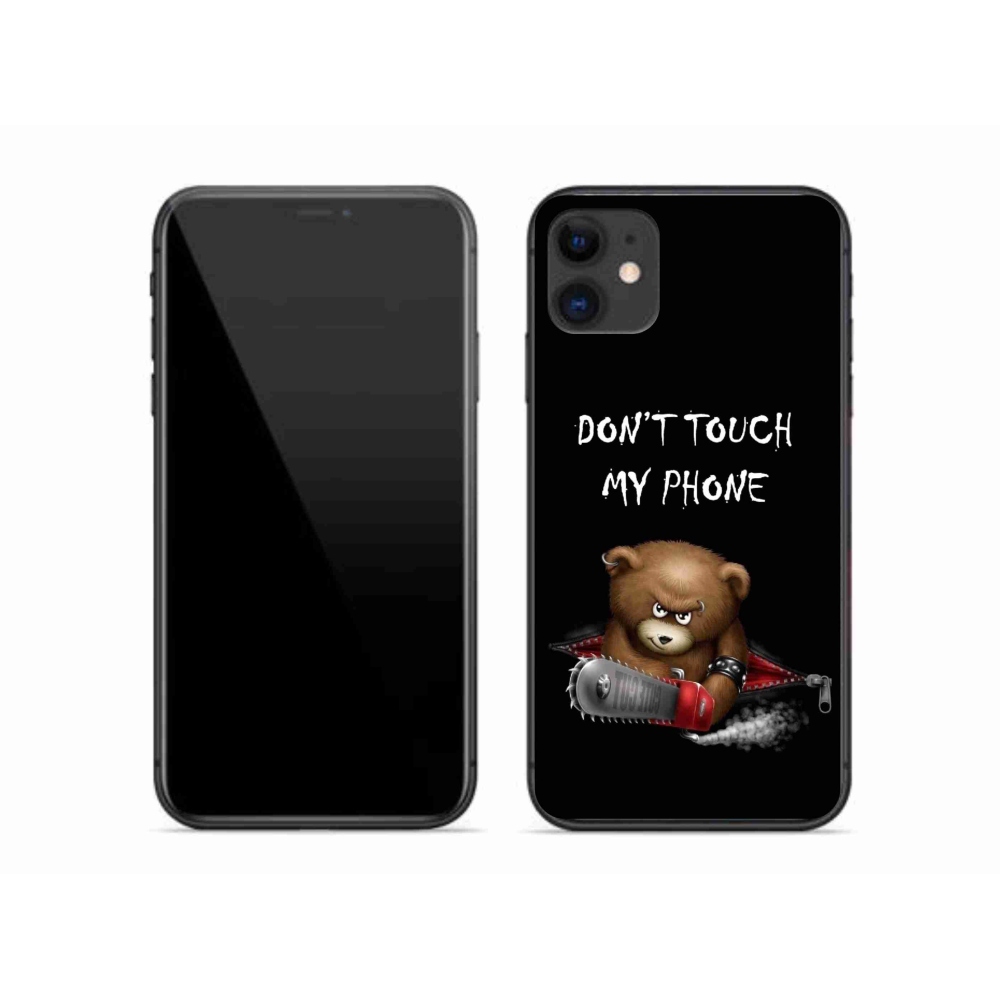 Zselés borítás mmCase iPhone 11 készülékhez - ne érintse meg a telefont