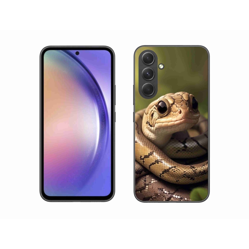 Gél védőburkolat mmCase Samsung Galaxy A54 5G - kígyó 1