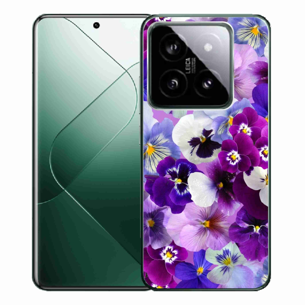Gél borítás mmCase a Xiaomi 14 Pro - virágok 9