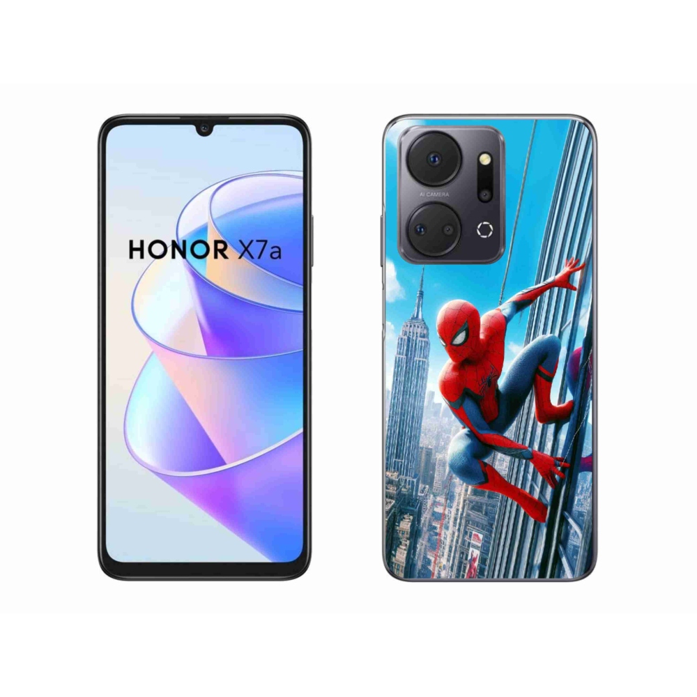Zselés borítás mmCase a Honor X7a készülékhez - spiderman