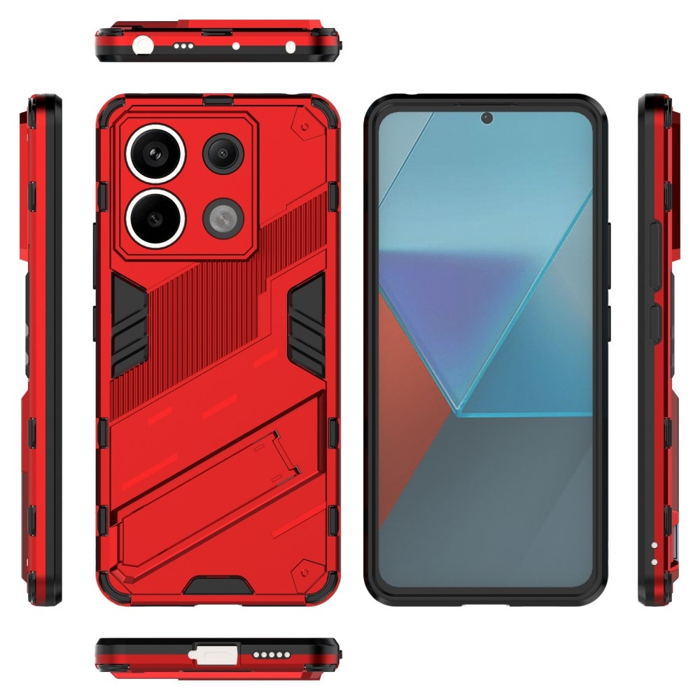 Armory tartós borító Xiaomi Redmi Note 13 Pro 5G/Poco X6 5G - piros