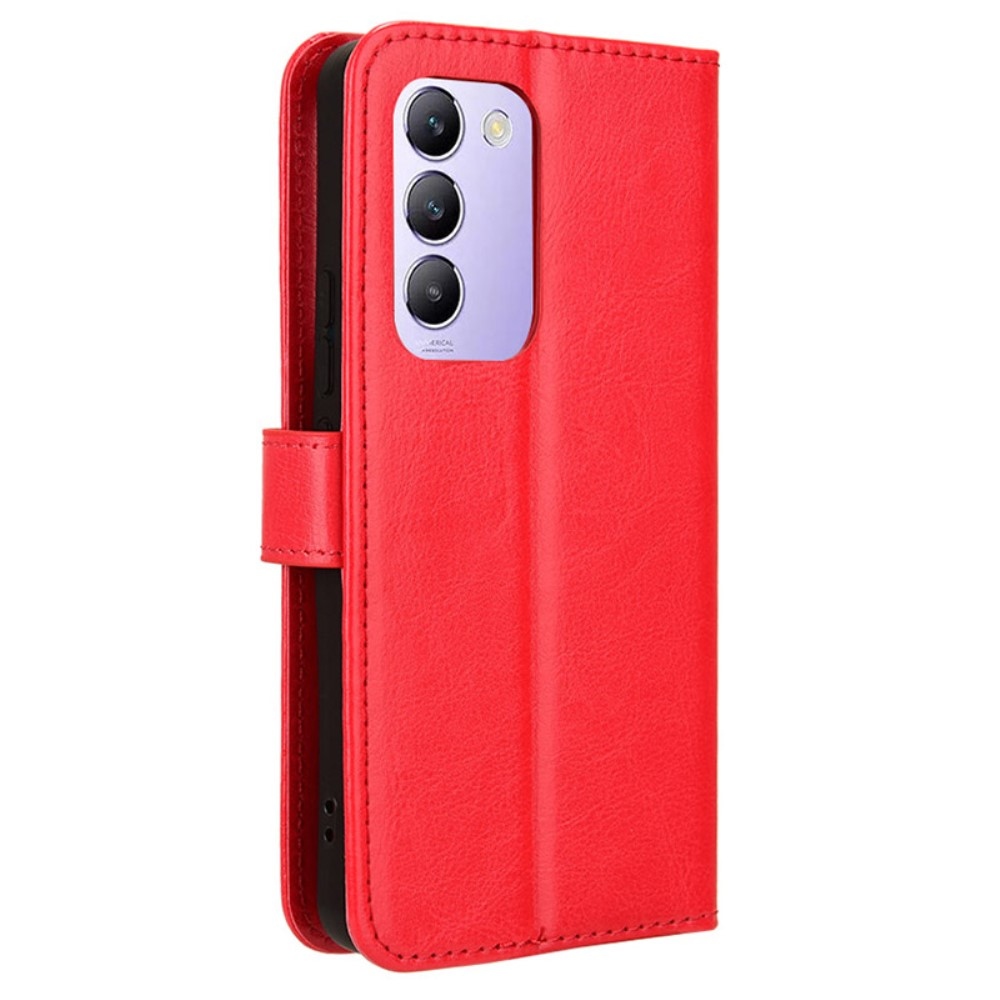 Őrült könyv tok a Vivo V40 SE 4G/5G-hez - piros