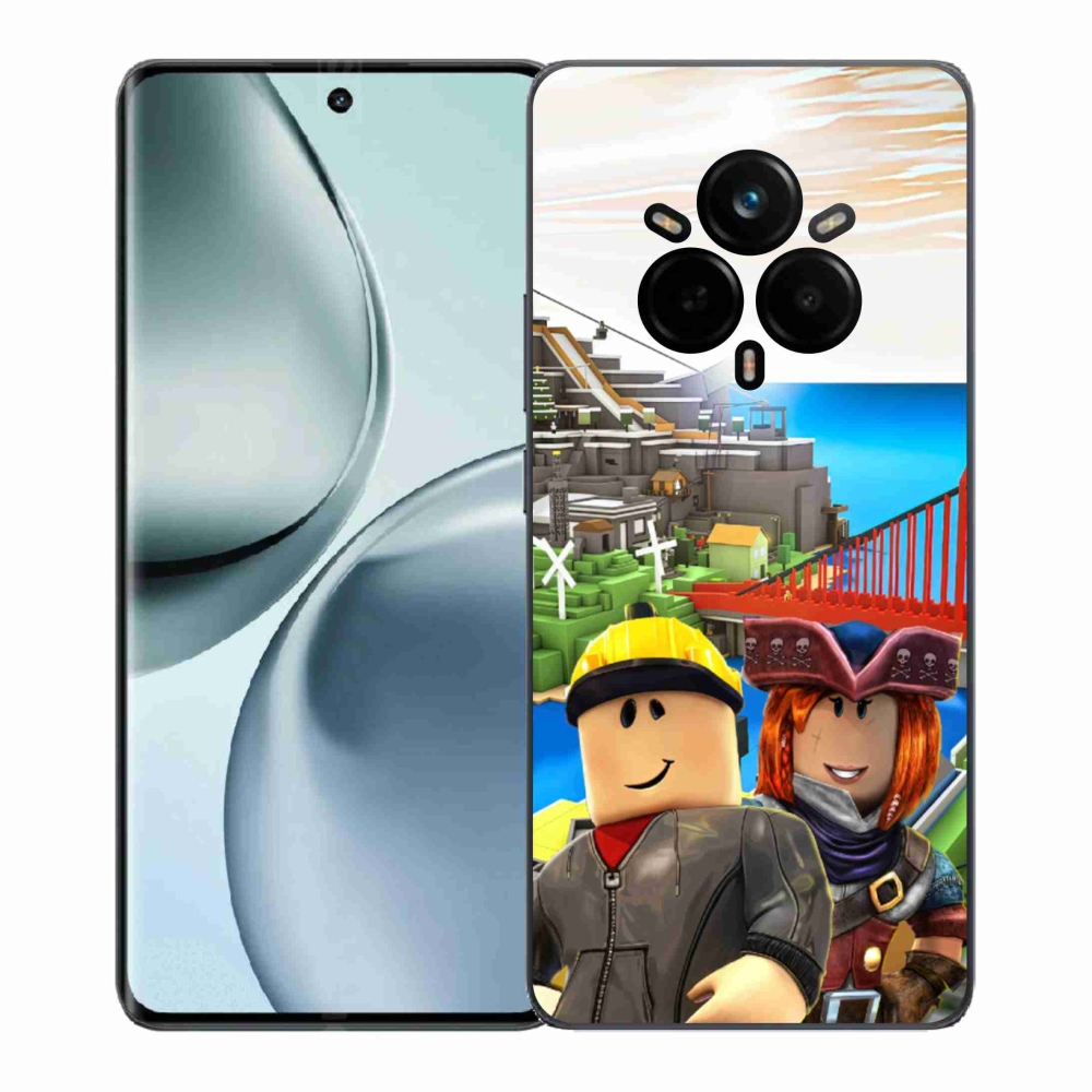 Zselés borítás mmCase a Realme 14 Pro+ 5G készülékhez - roblox 1