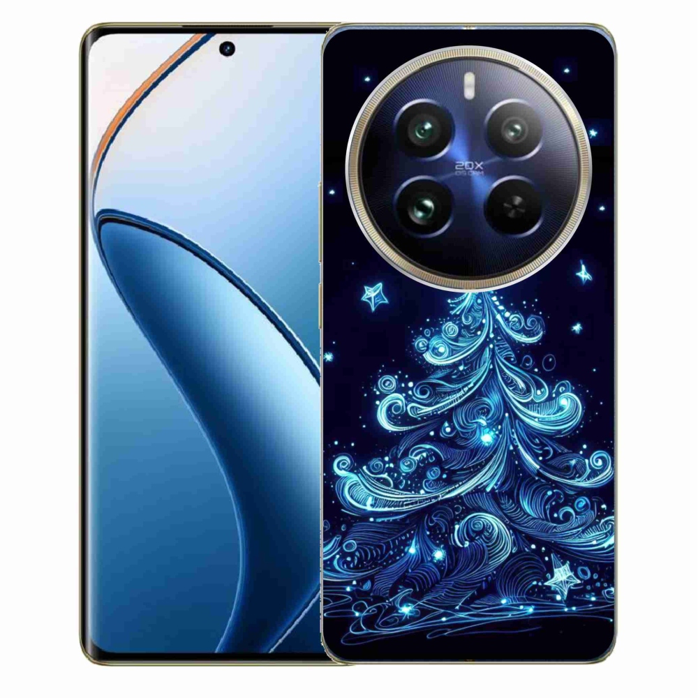 Gél borítás mmCase a Realme 12 Pro 5G/12 Pro+ 5G számára - neon karácsonyfa 4