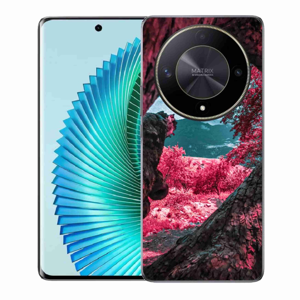 Gél borítás mmCase a Honor Magic 6 Lite 5G számára - hegyi kilátás