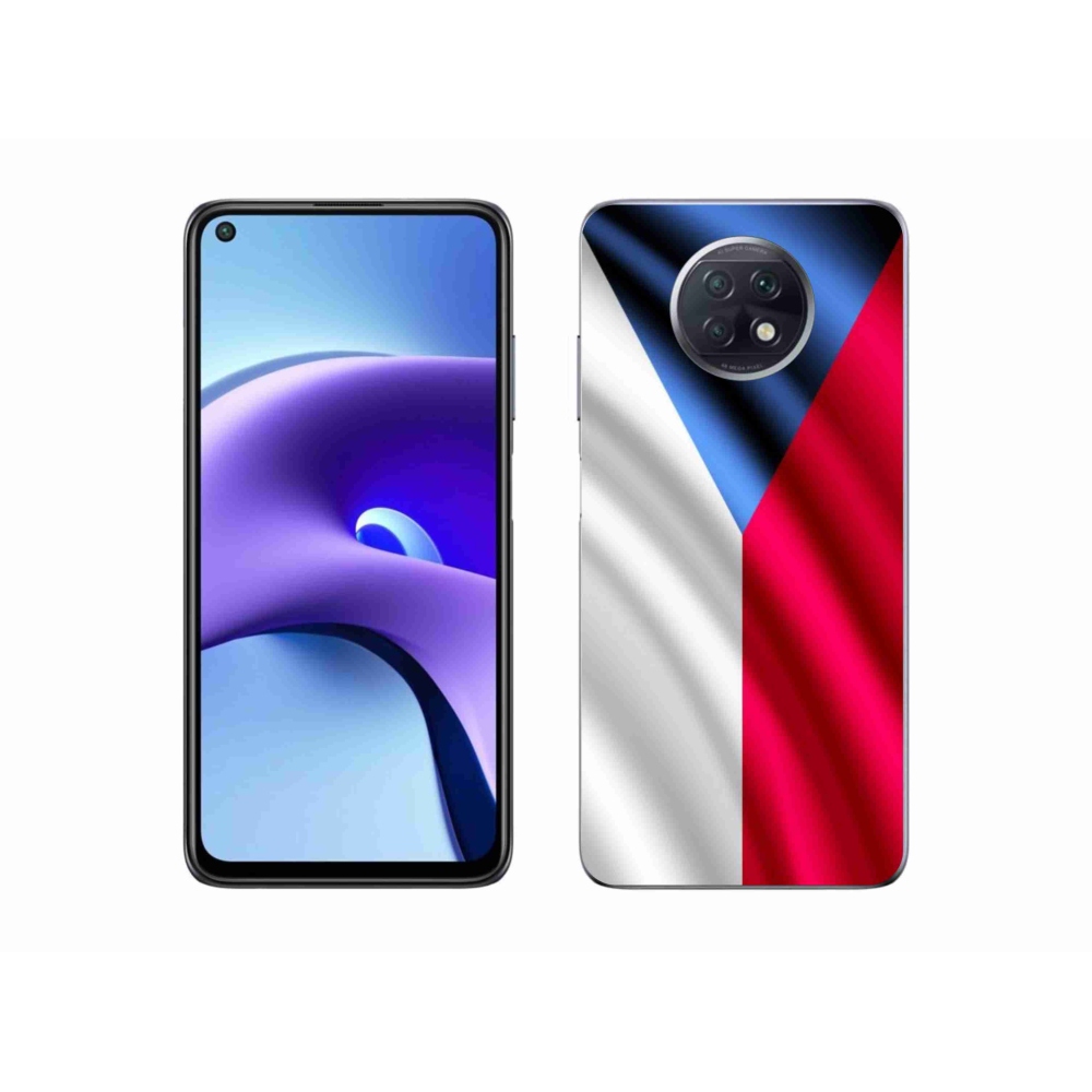 Gél borítás mmCase a Xiaomi Redmi Note 9T 5G - cseh zászlóhoz