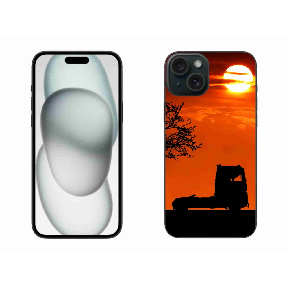 Zselés borítás mmCase iPhone 15 Plus készülékhez - teherautó 3