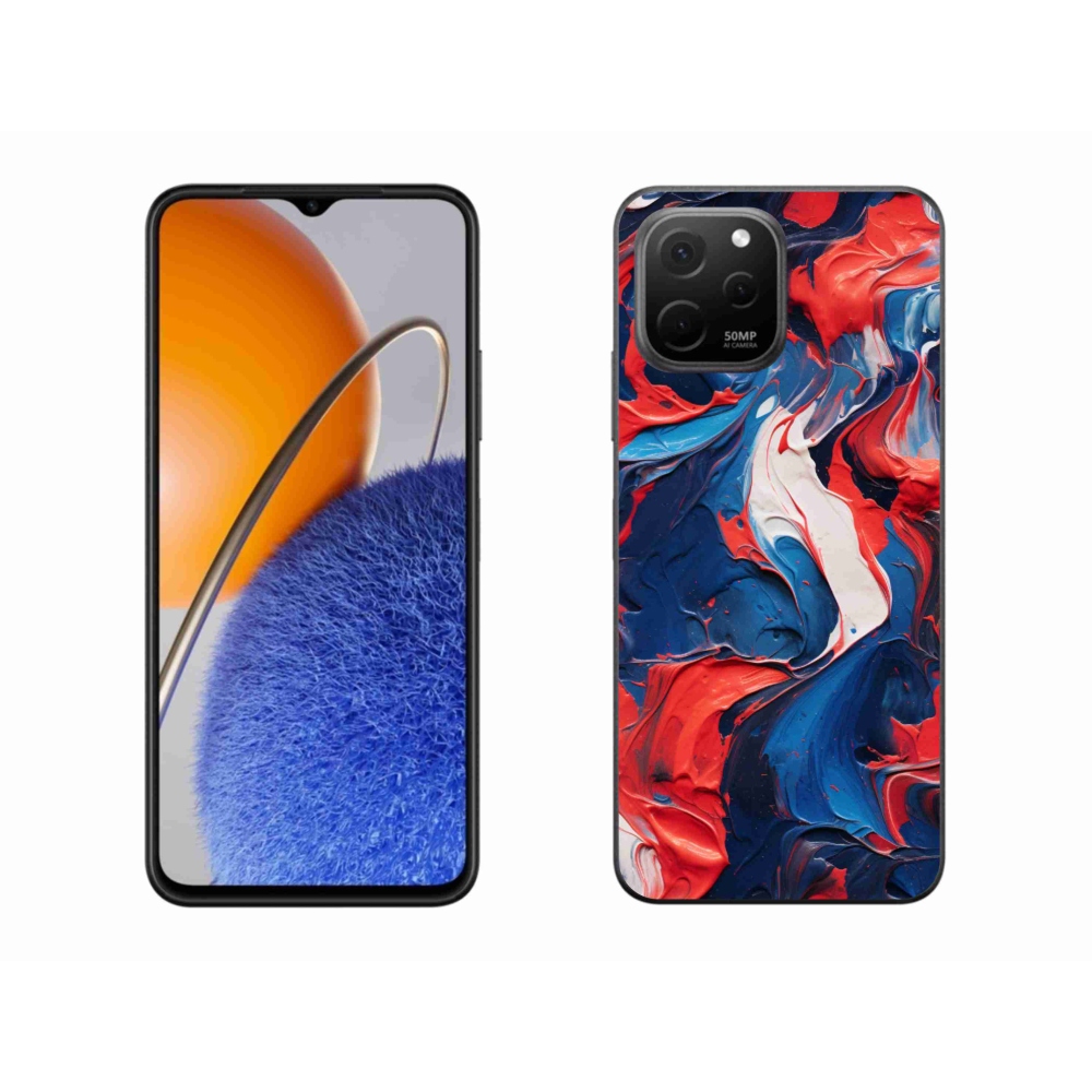 Gél borító mmCase a Huawei Nova Y61 készülékhez - absztrakt motívum 7