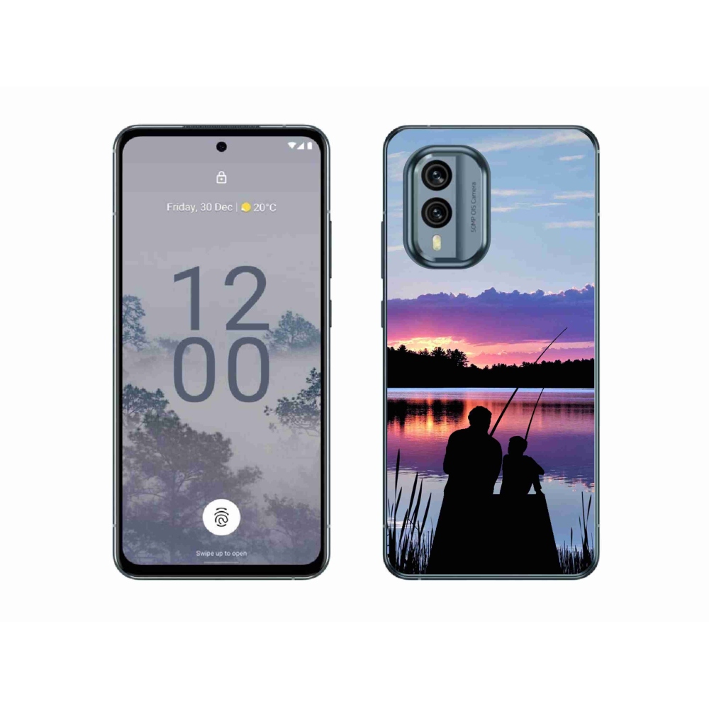 Zselés borítás mmCase a Nokia X30 5G készülékhez - horgászat 2