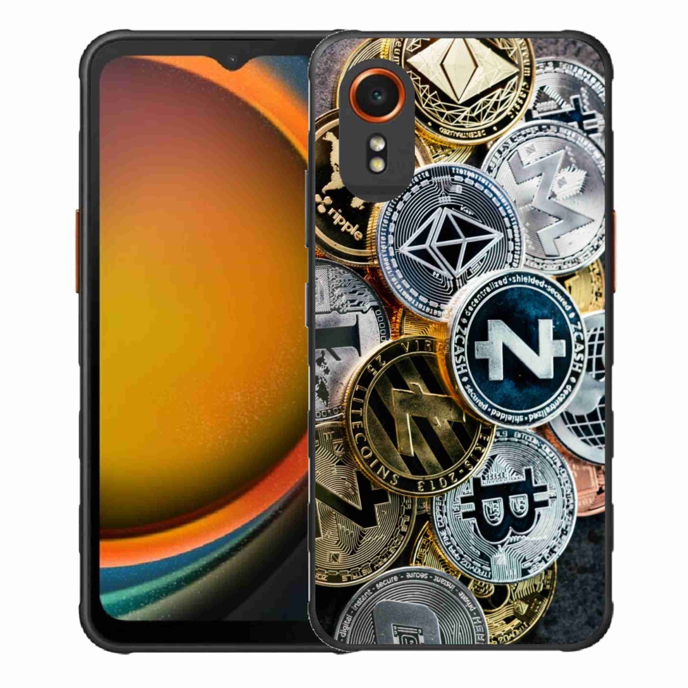 Gél borítás mmCase Samsung Galaxy Xcover 7 - kriptovalutákhoz