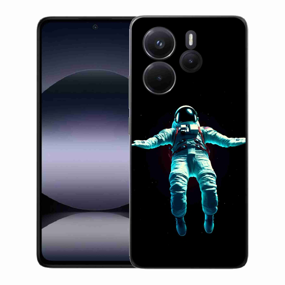 Gél borítás mmCase a Xiaomi Redmi Note 14-hez - kozmonauta